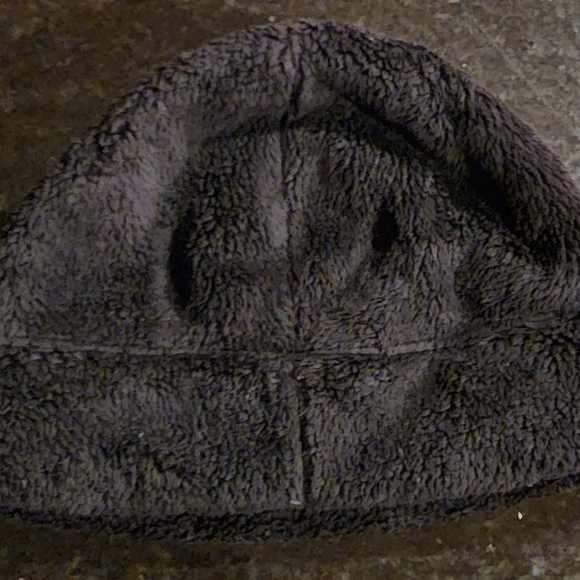 Unisex The North Face Black Fleece Logo Beanie Hat One Size - Picture 2 of 4